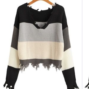 Forever 21 Ripped sweater